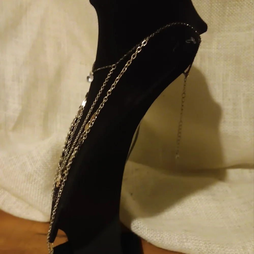 5 layered vintage beautiful necklace - Picture 2 of 4